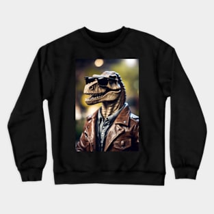 funny t rex Crewneck Sweatshirt